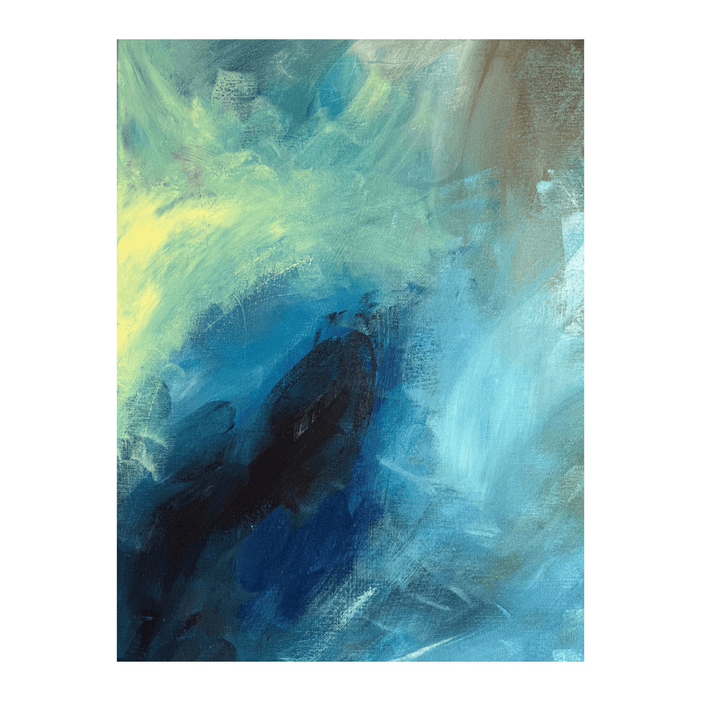 Blaue Echos