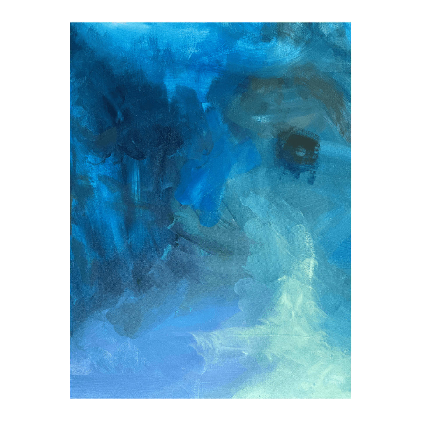 Blaue Echos