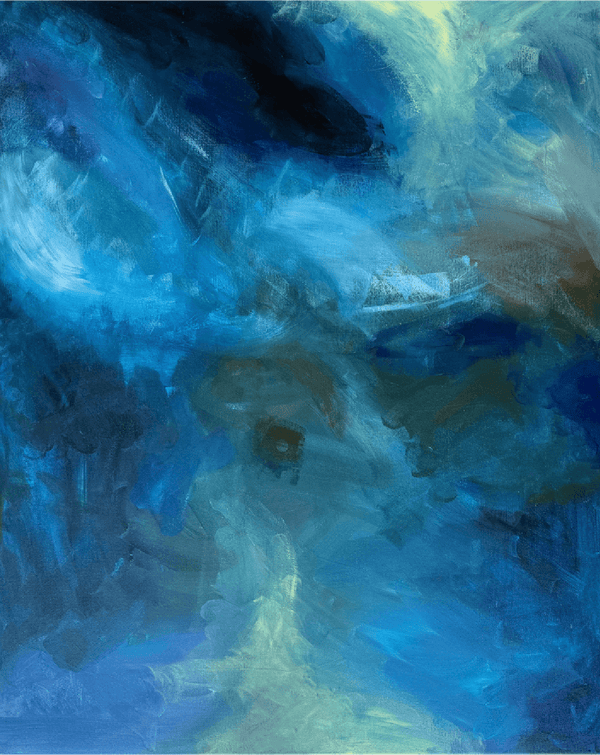 Blaue Echos